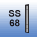 68poliger SCSI Stecker